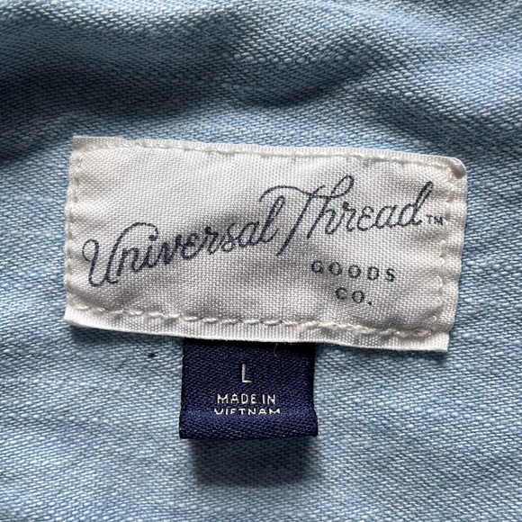 Universal thread long sleeve button down shirt - Picture 3 of 4